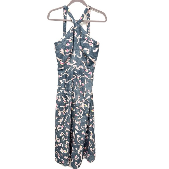 CAbi Dress Women's 6 Gray Aurora Maxi #5269 - Picture 1 of 9